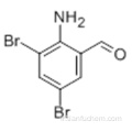 2-amino-3,5-dibromobenzaldéhyde CAS 50910-55-9